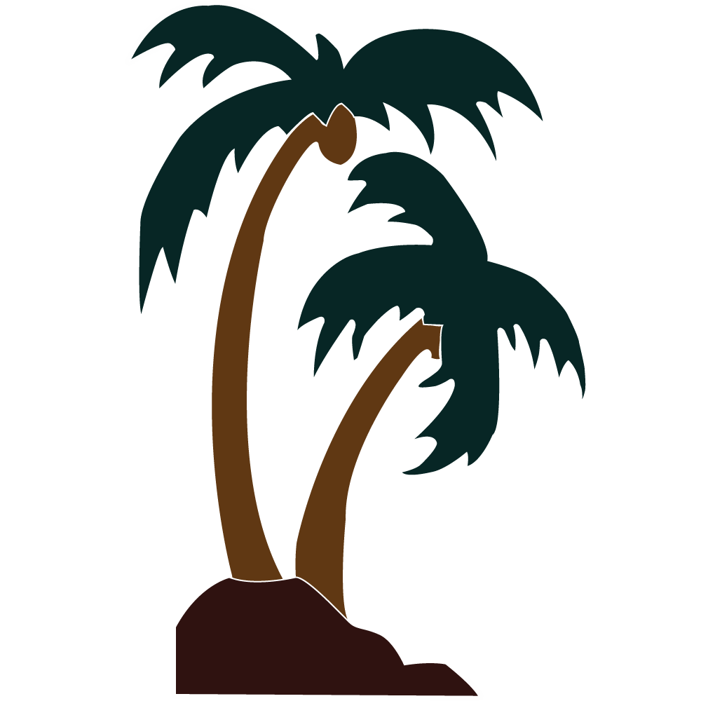 California Patio Palm Tree Logo