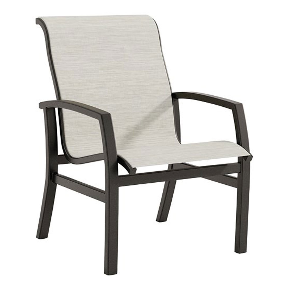 Muirlands Sling Low Back Dining Chair Patio Furniture