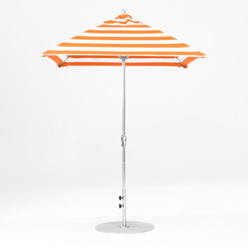 Frankford Orange Stipe Umbrella