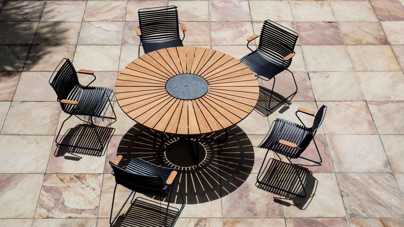 Click Dining Table and Chairs by Houe