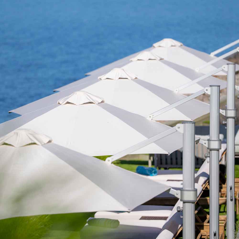 Eclipse 13' Crank Lift Infinity Tilt Cantilever Umbrella - Image 3