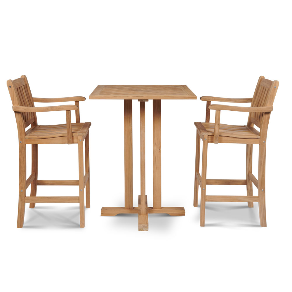 Oasis Teak Bar Table - Image 3