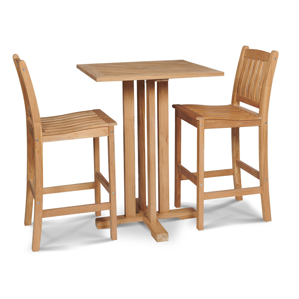 Oasis Teak Bar Table - Image 2