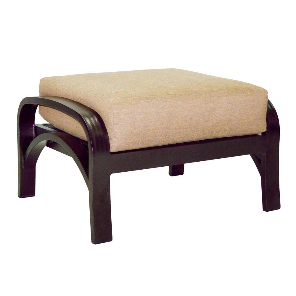 cushioned ottoman
